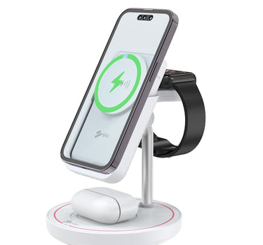 4-IN-1 Mag-Wireless Charging Station