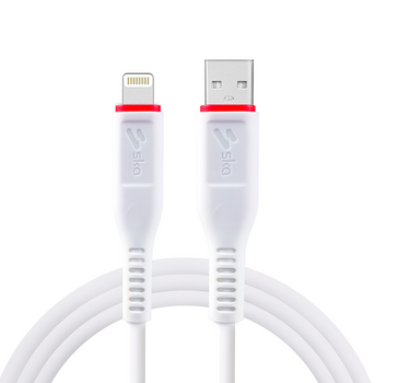 ENERGY LINE-III SILICONE USB-A TO LIGHTNING CABLE