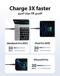 Ska lifestyle Black ENERGY LINE-II USB-C TO USB-C CABLE