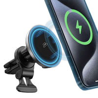 Ska lifestyle Black Mag-Wireless Car Charger Mount