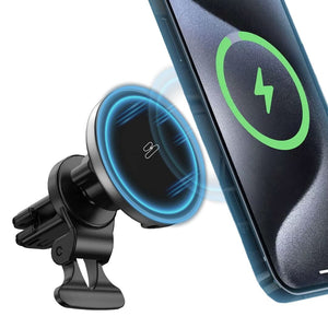 Ska lifestyle Black Mag-Wireless Car Charger Mount