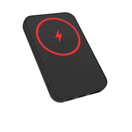 Ska lifestyle Black Magnetic Wireless Power Bank