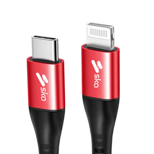 Ska lifestyle Black SKA Lightning to USB-C Cable