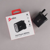 Ska lifestyle Black SKA Swift - 38W Wall Charger