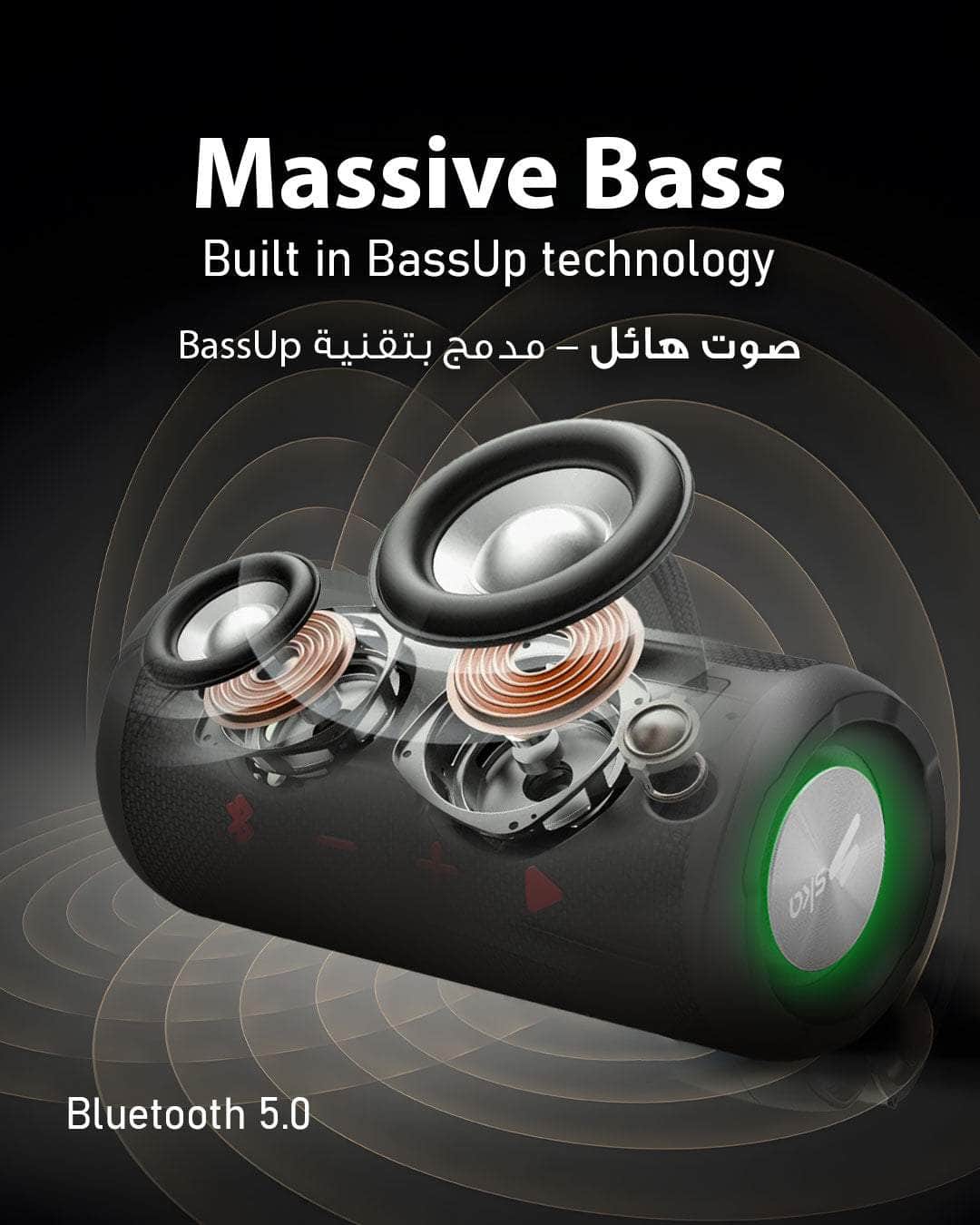 Ska lifestyle Black Wavebox Speaker