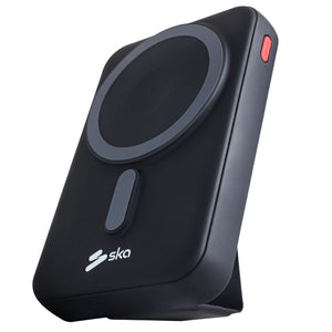 Ska lifestyle Power Bank Black Re-Fuel Mag-Wireless 10000 Power Bank