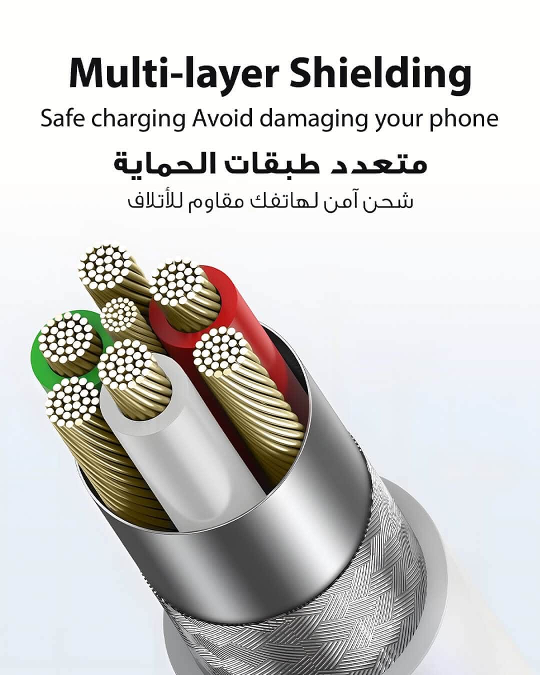 Ska lifestyle White ENERGY LINE-II USB-C TO USB-C CABLE