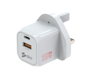 Ska lifestyle White SwiftGaN 25W Wall Charger